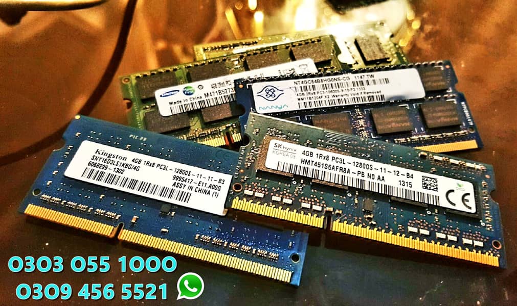 4GB 8GB 16GB DDr3 DDR4 Ram Pulled From New Laptops Free Installation 0