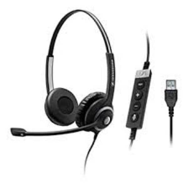 Plantronic, jabra, sennheiser usb headsets 2