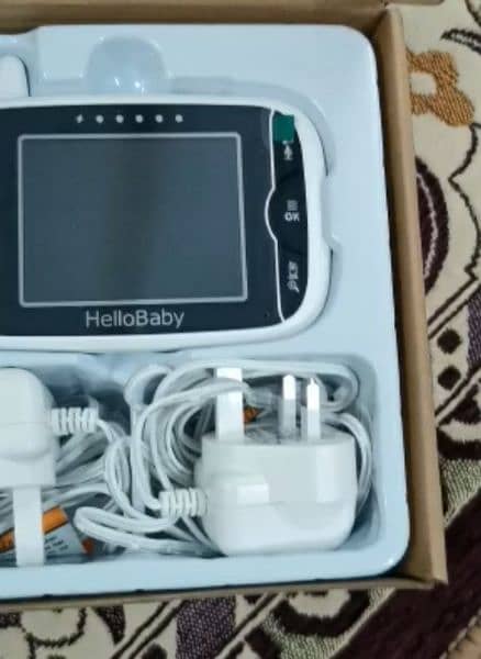 Baby monitor camera + LCD display vedio baby monitor towway 9