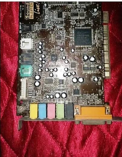 Creative Live Sound Blaster 5.1 sound card for Pc 0