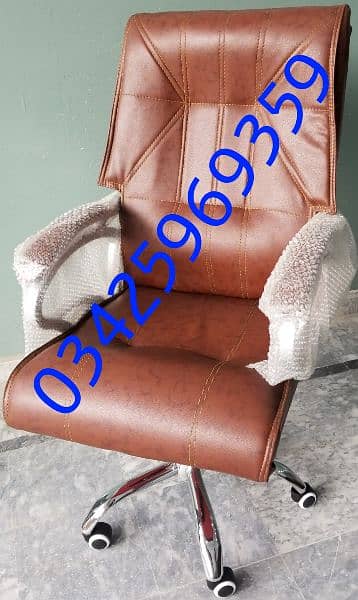 Office chair work study chair leather furniture desk home sofa table 7