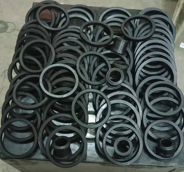 submersible stainless pumps and parts rubber ring rubber Bush shaft 11