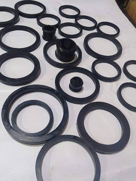 submersible stainless pumps and parts rubber ring rubber Bush shaft 14