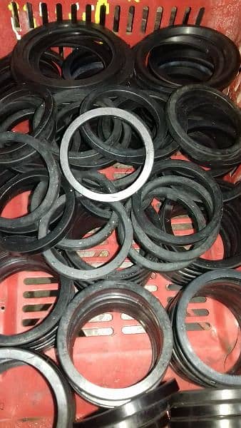 submersible stainless pumps and parts rubber ring rubber Bush shaft 16