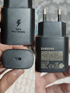 Samsung superfast 100% Original Charger 25watt Type-C adapter adaptor