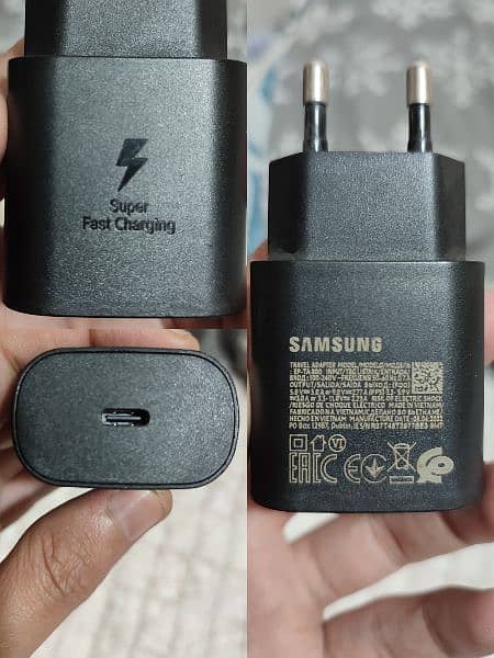 Samsung superfast 100% Original Charger 25watt Type-C adapter adaptor 0