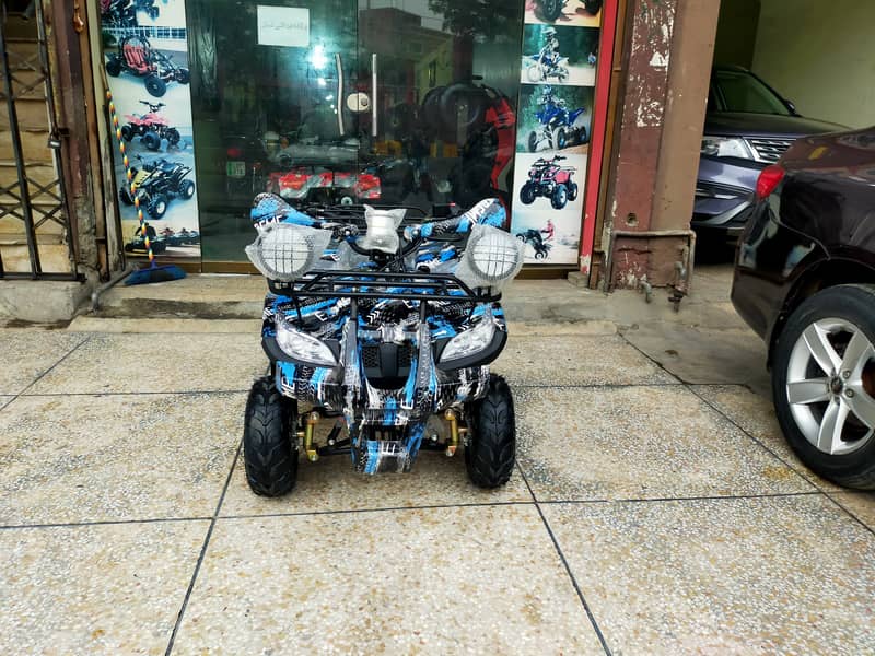 Best For Hunting 125cc ATV Quad 4 Wheels Bikes For Sale in Pakistan 5