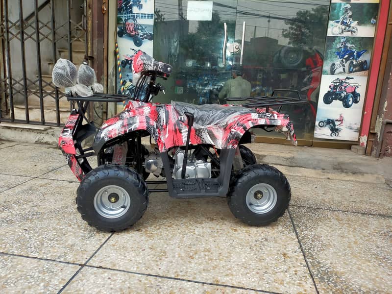 Best For Hunting 125cc ATV Quad 4 Wheels Bikes For Sale in Pakistan 6