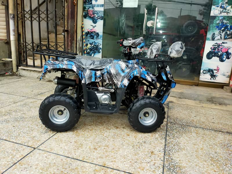Best For Hunting 125cc ATV Quad 4 Wheels Bikes For Sale in Pakistan 7