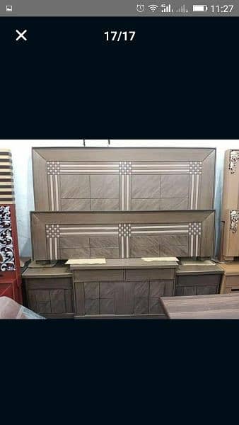 Double bed / bed set / Side Tables / Dressing Tables / bed / Furniture 4