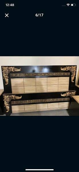 Double bed / bed set / Side Tables / Dressing Tables / bed / Furniture 8