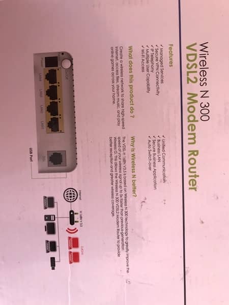 New Wifi Router 300mbps 4