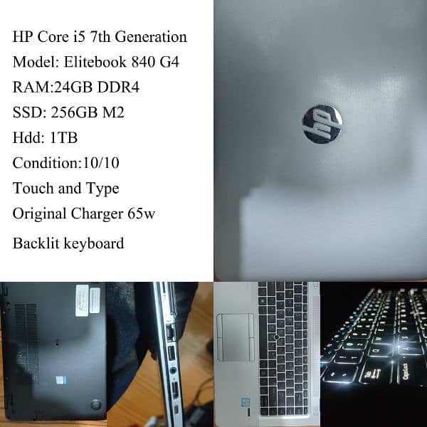 HP Core i5 7th Generation 840 G4 1