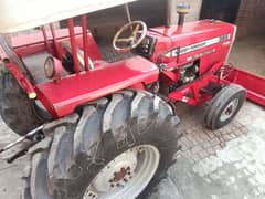 MASSEY 385 TRACTOR, FRONT BLADE, BACK BLADE, HULL