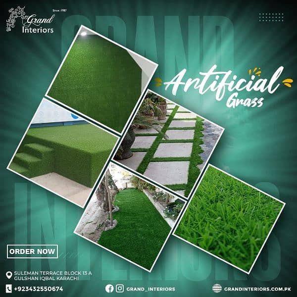 Artificial grass Astro turf Sports grass Field Grass Grand interiors 1