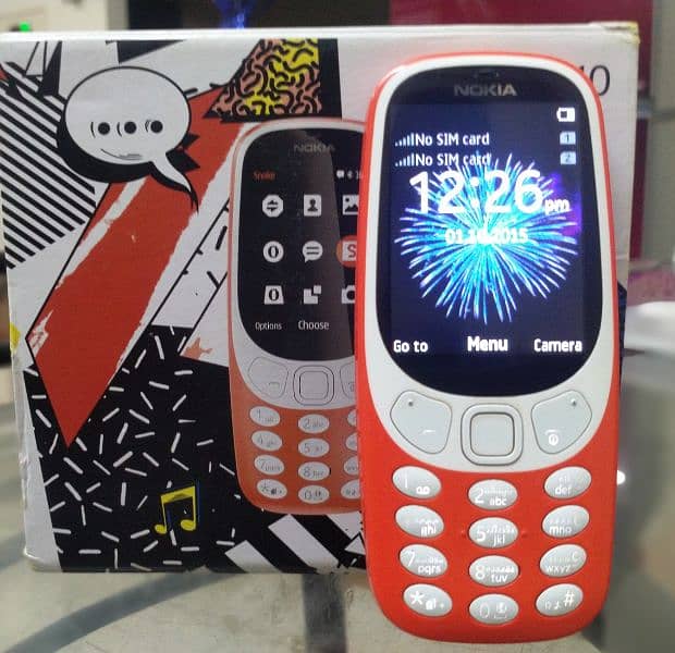 Nokia 3310 Original Dual Sim With Box Official PTA Approved 1