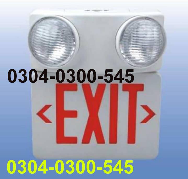 Electronics & Home Appliances Beam Light with exit sign battery backup 1