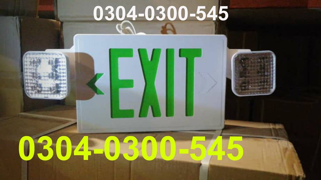 Electronics & Home Appliances Beam Light with exit sign battery backup 7