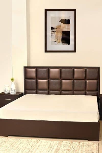 king size/Double bed Zara bed Highgloss finish 1