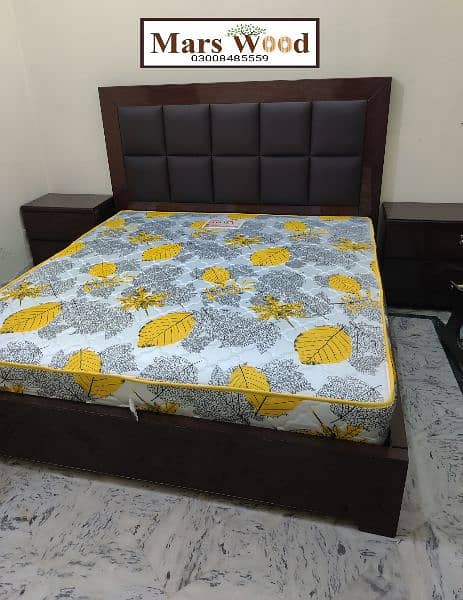 king size/Double bed Zara bed Highgloss finish 2