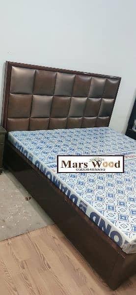 king size/Double bed Zara bed Highgloss finish 4