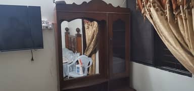 dressing table with mirror