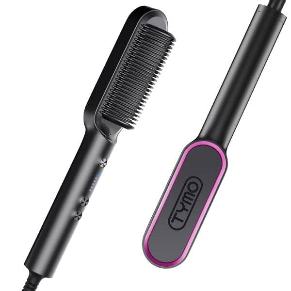 Hair Straightener Comb Matte Black 0