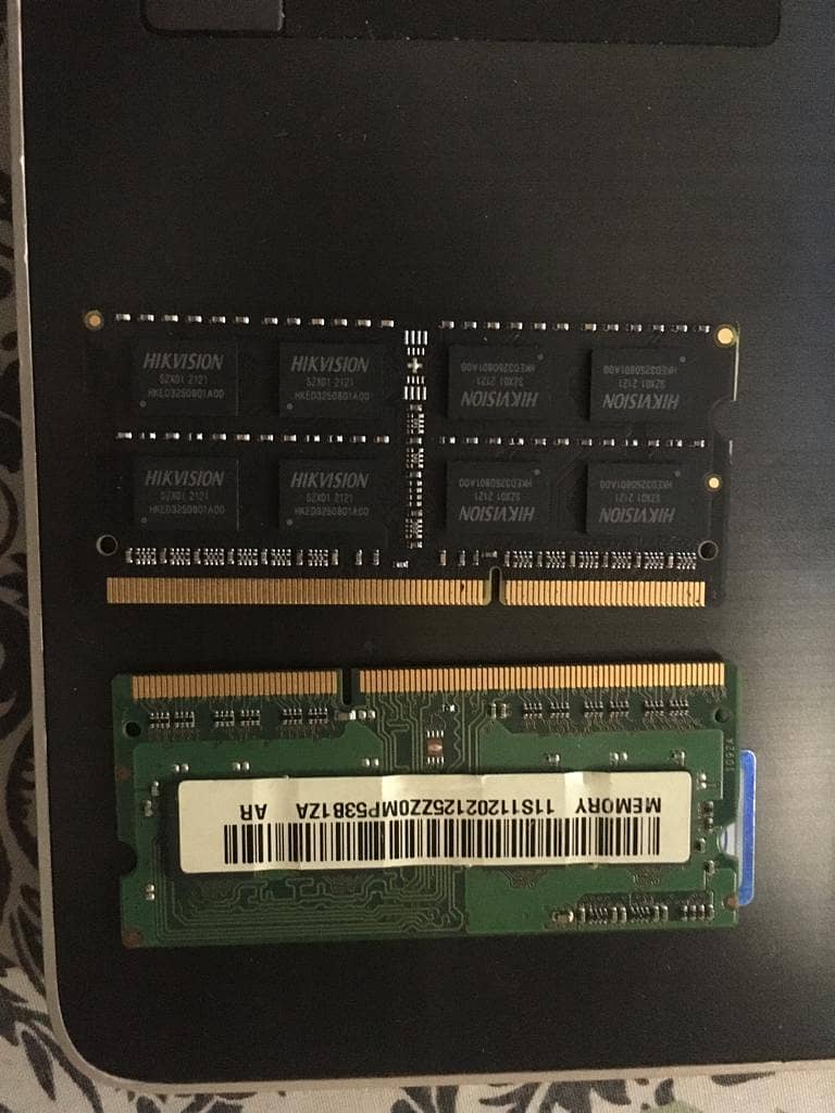 Laptop Ram DDR 3 4GB 2 Rams Urgent Sale 1