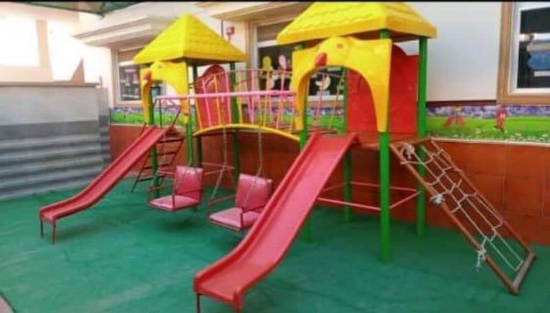 play ground swings and roof parking shades. 03272933969 3