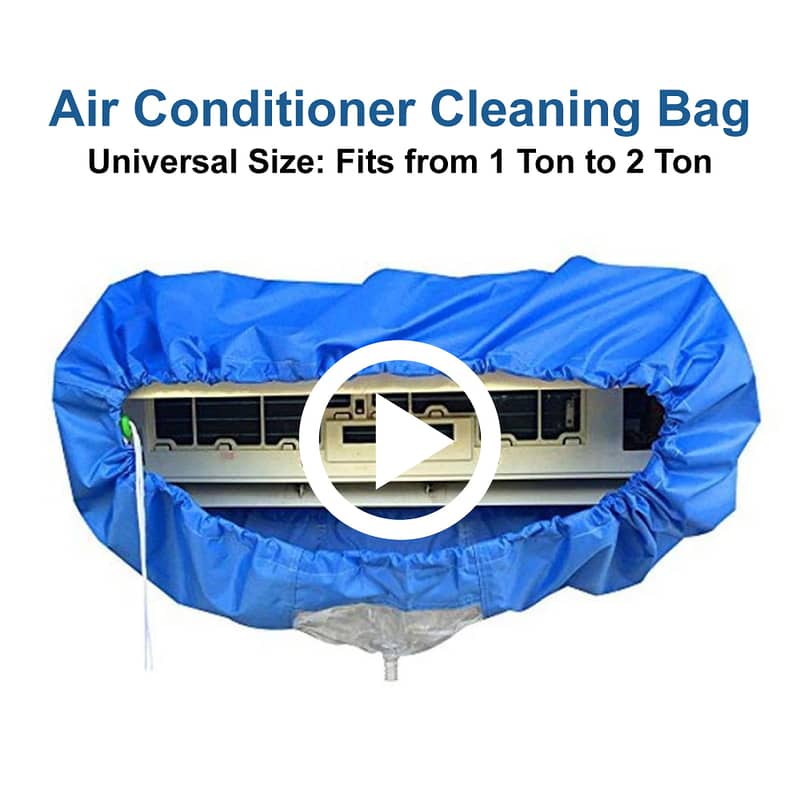 Air Conditioner cleaning bag AC Service Cover/AC Service washing bags 5