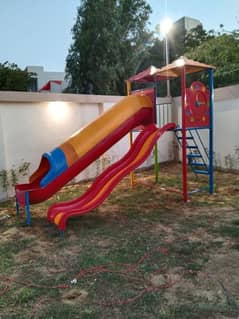 play ground swings and roof parking fiber shade. ph. 03237027524