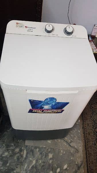 Dawlance washing machine (D 9100 )  & dawlance dryer (Ds 9000 cm) 2