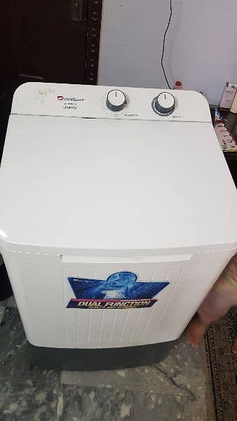 Dawlance washing machine (D 9100 )  & dawlance dryer (Ds 9000 cm) 3