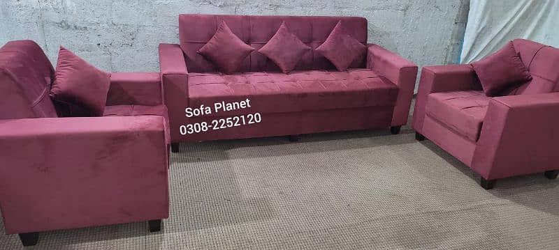 Sofa set 5 seater with 5 cushions free big sale till 30th April 2024 13