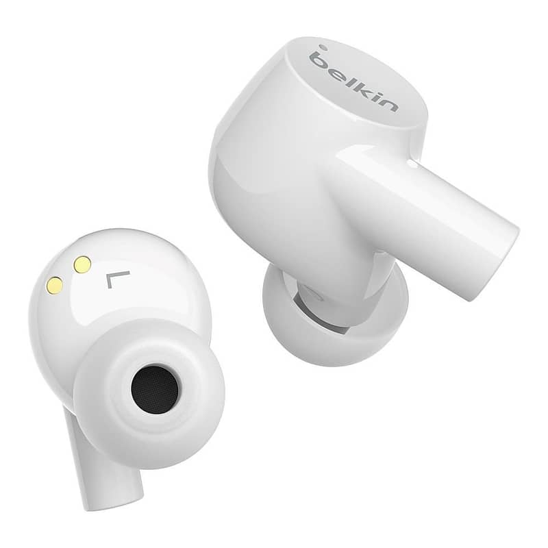 Belkin - SOUNDFORM Rise True Wireless Earbuds - White 2