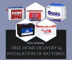 Batteries With Free Home Delivery