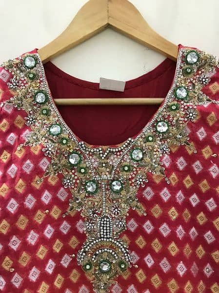 Hand made fancy dress/shirt/suit/party wear/formal/stitch for women 1