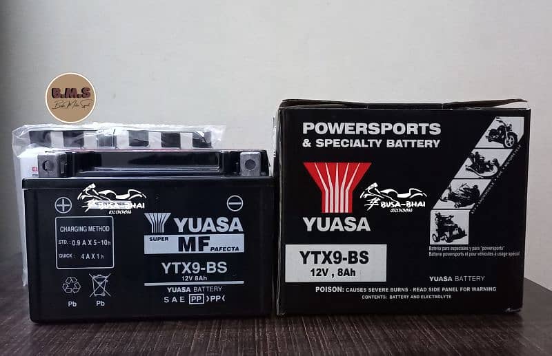 BS BATTERY FRANCE D PLUS YUASA YOKOHAMA DYNAVOLT BATTERY 15