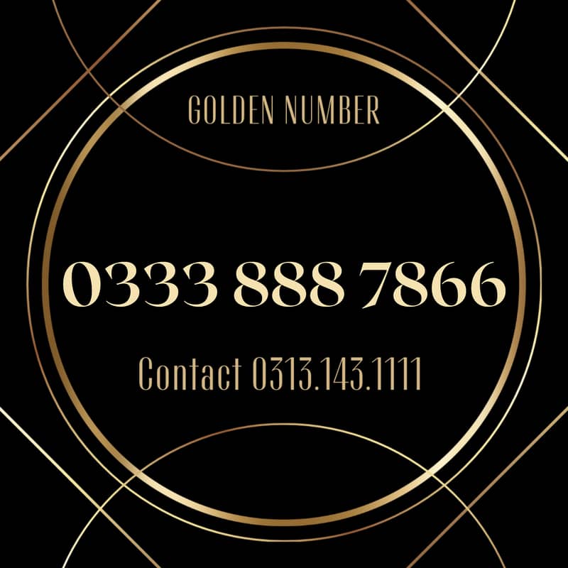 GOLDEN NUMBERS 1