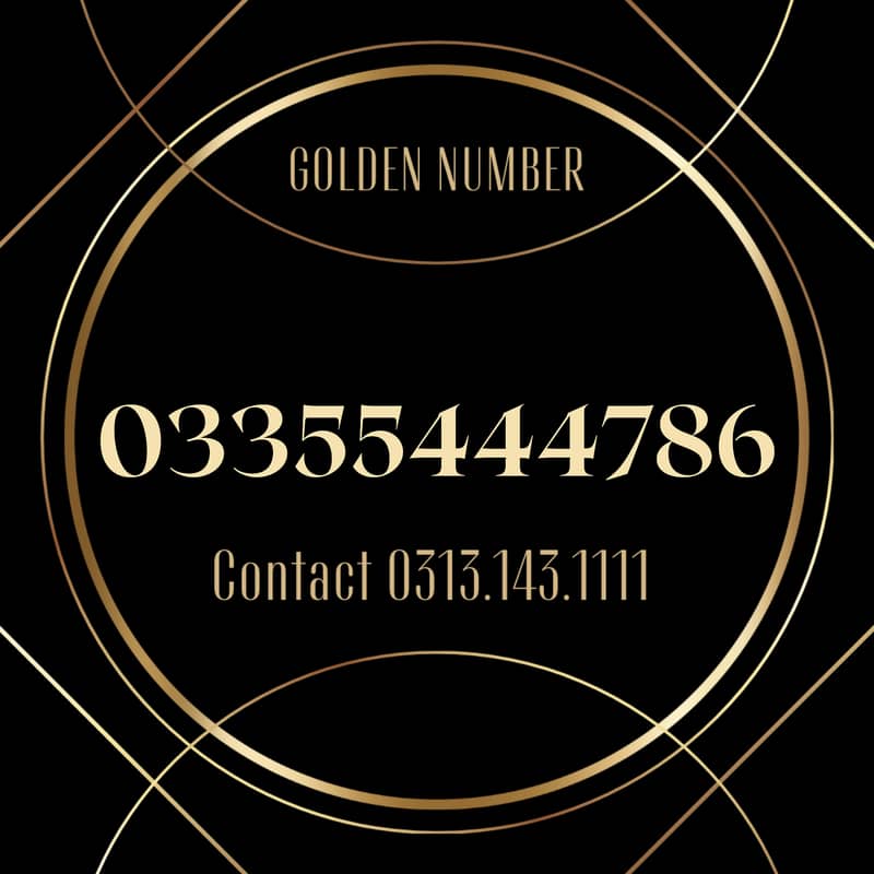 GOLDEN NUMBERS 4