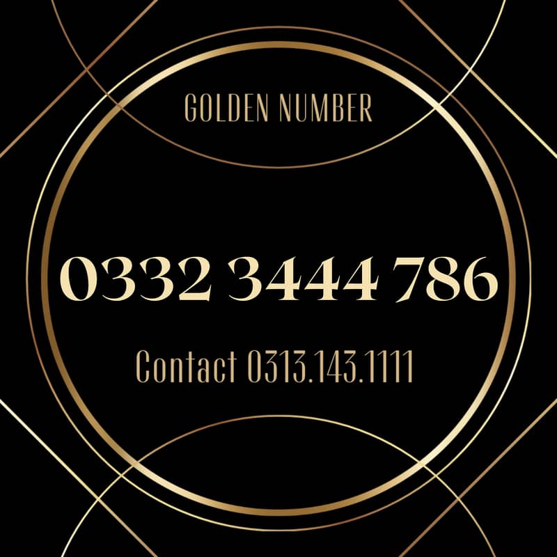 GOLDEN NUMBERS 6