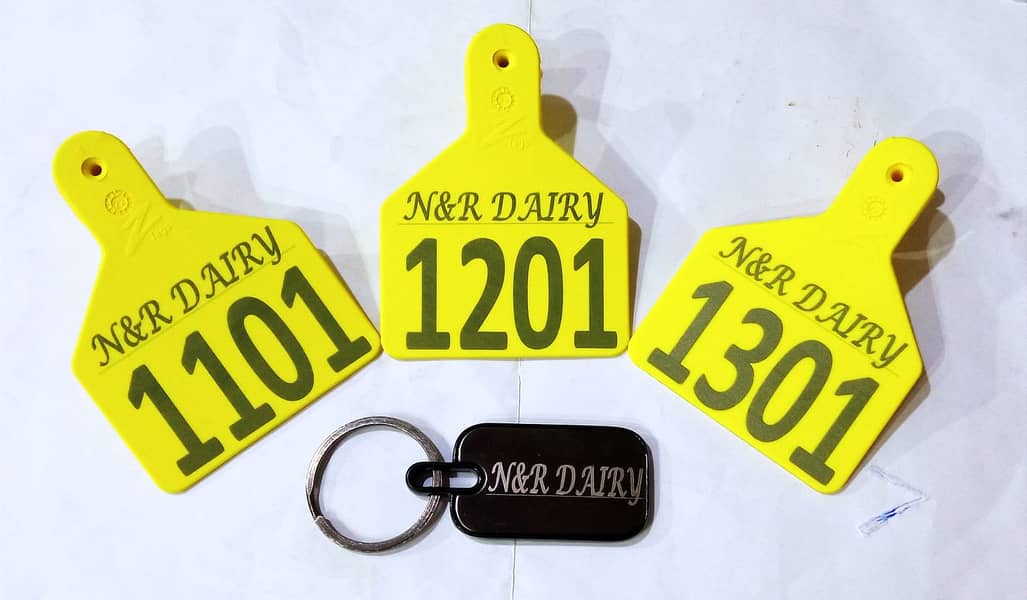 Ear Tags, Zee AllFlex Tags, Neck Hanging Tags, Goat Tag,Cattle Tags 10