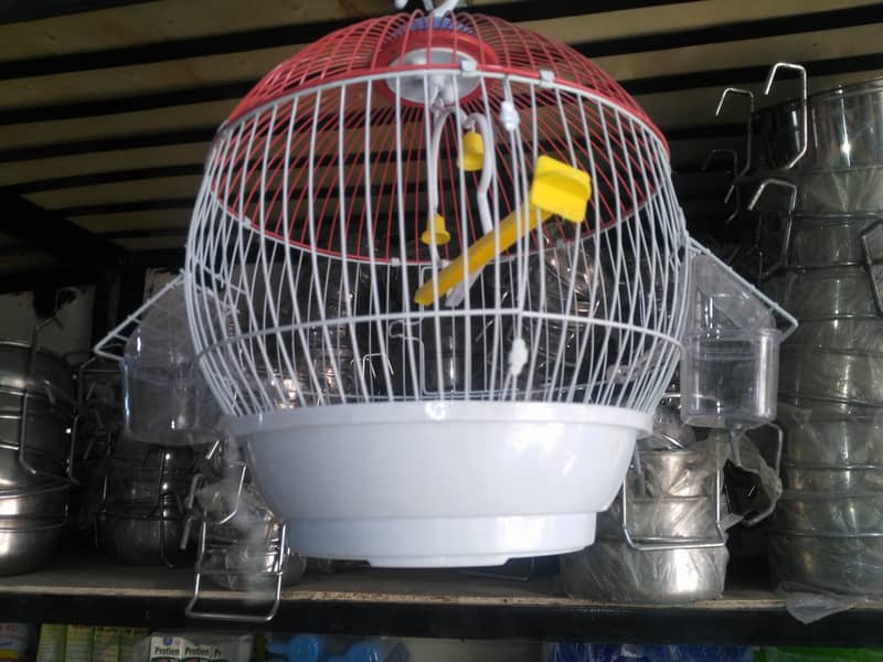 CAGE FACTORY New Golden Round all size Cages for all type of parrots 15