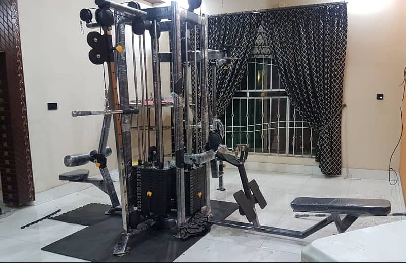 heavy duty LOCAL commercial gym equipment 14 gaje tube pipe available 10