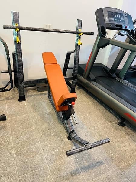 heavy duty LOCAL commercial gym equipment 14 gaje tube pipe available 15