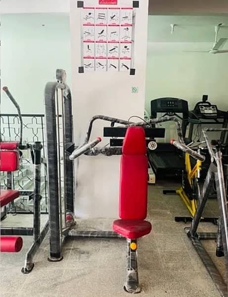 heavy duty LOCAL commercial gym equipment 14 gaje tube pipe available 18