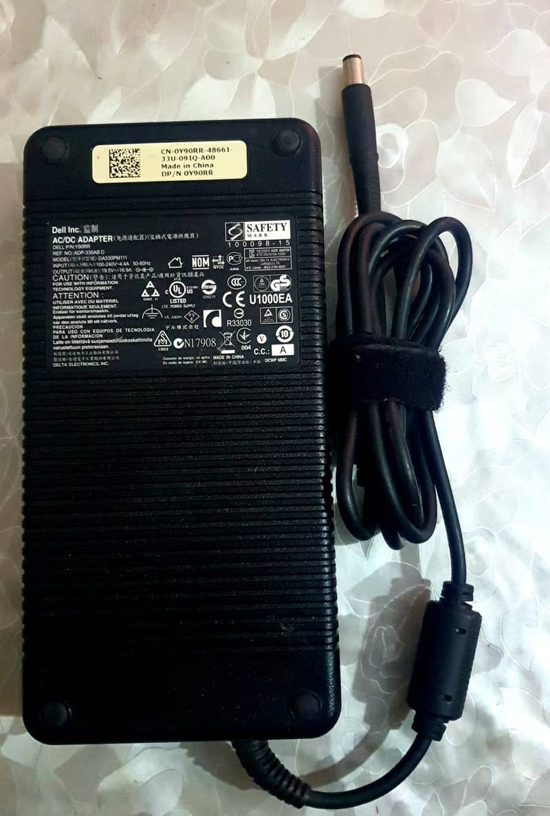DELL Slim 240w Alienware Charger 100% Genuine 330w 180w  ASUS ACER HP 4