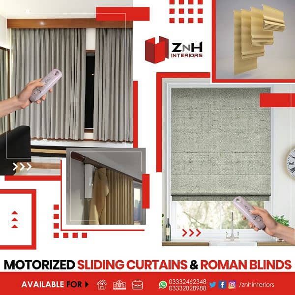 Roller Blinds | Sunlight Blockage | Smart Curtain 3