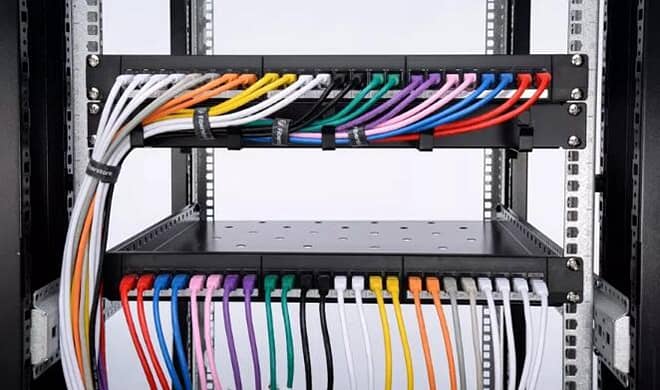 Networking Cat 6 IT Work & Electrical Wiring Patch Panels 2