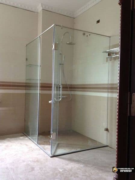 shower cabin tampered glass 1